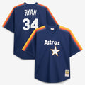 Nolan Ryan Houston Astros Big & Tall Mesh Jersey - Navy
