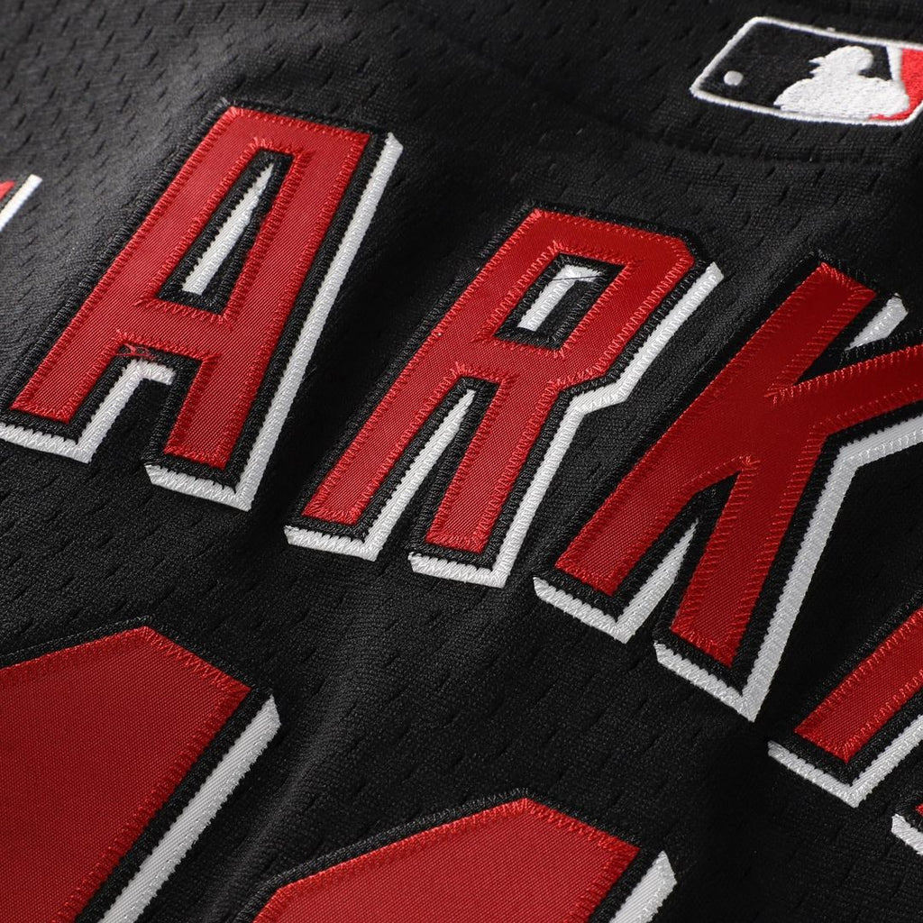 Barry Larkin Cincinnati Reds Throwback Cooperstown Mesh Jersey - Red