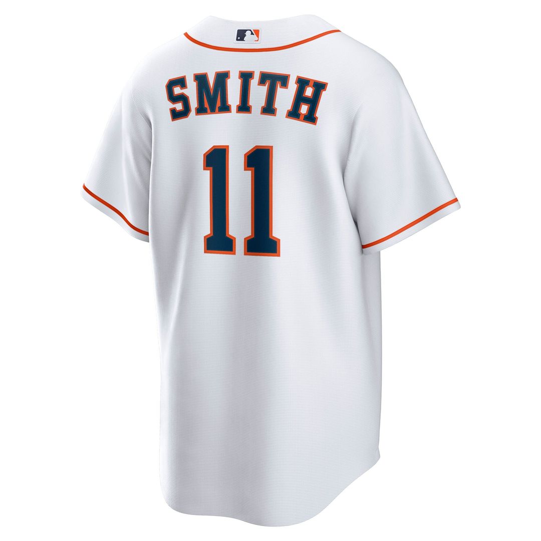 Cam Smith Houston Astros Home Jersey - White