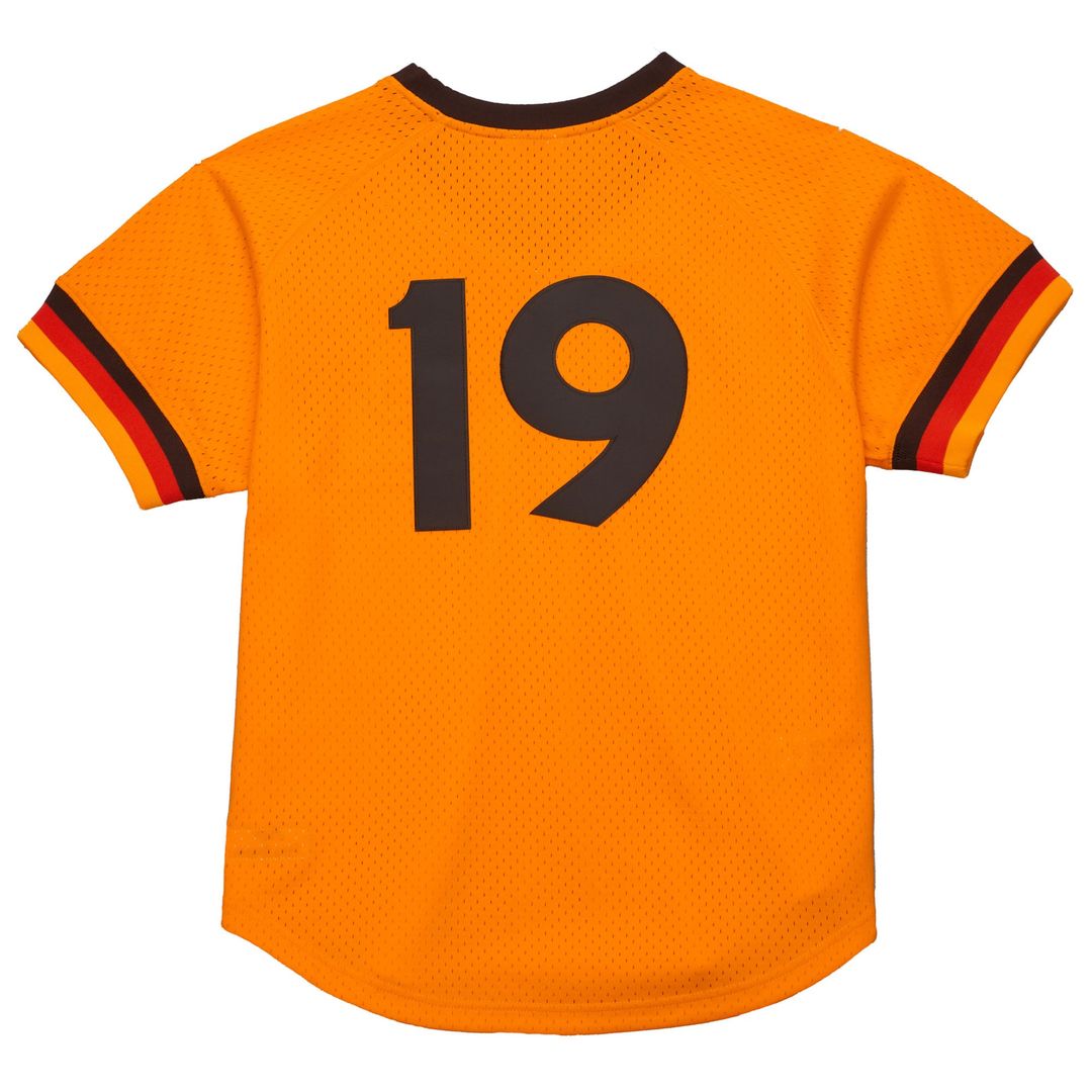Tony Gwynn San Diego Padres Big & Tall Cooperstown Mesh Jersey - Gold