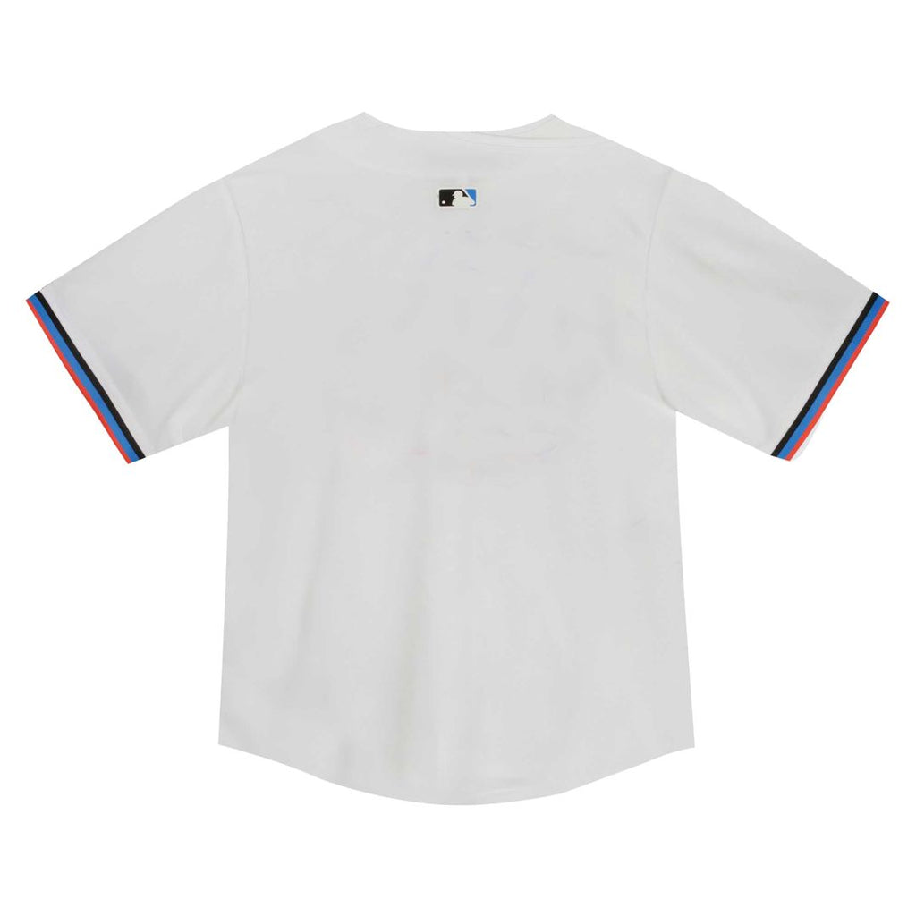 Miami Marlins Youth Home Jersey - White