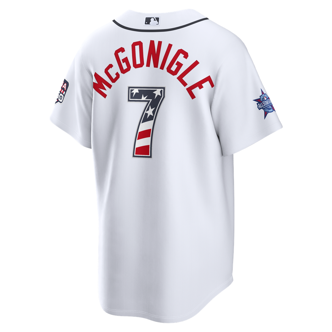2026 All-Star Edition Stars & Stripes Detroit Tigers Kevin McGonigle White Jersey