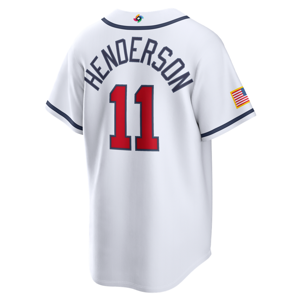 Gunnar Henderson USA Baseball 2026 World Baseball Classic Home Jersey - White