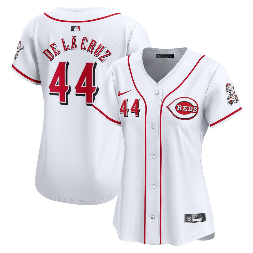 Elly De La Cruz Cincinnati Reds Women's Home Jersey – White