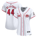 Elly De La Cruz Cincinnati Reds Women's Home Jersey – White