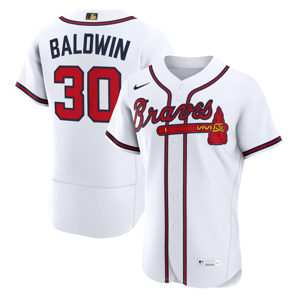 Drake Baldwin Atlanta Braves Awards Jersey - White