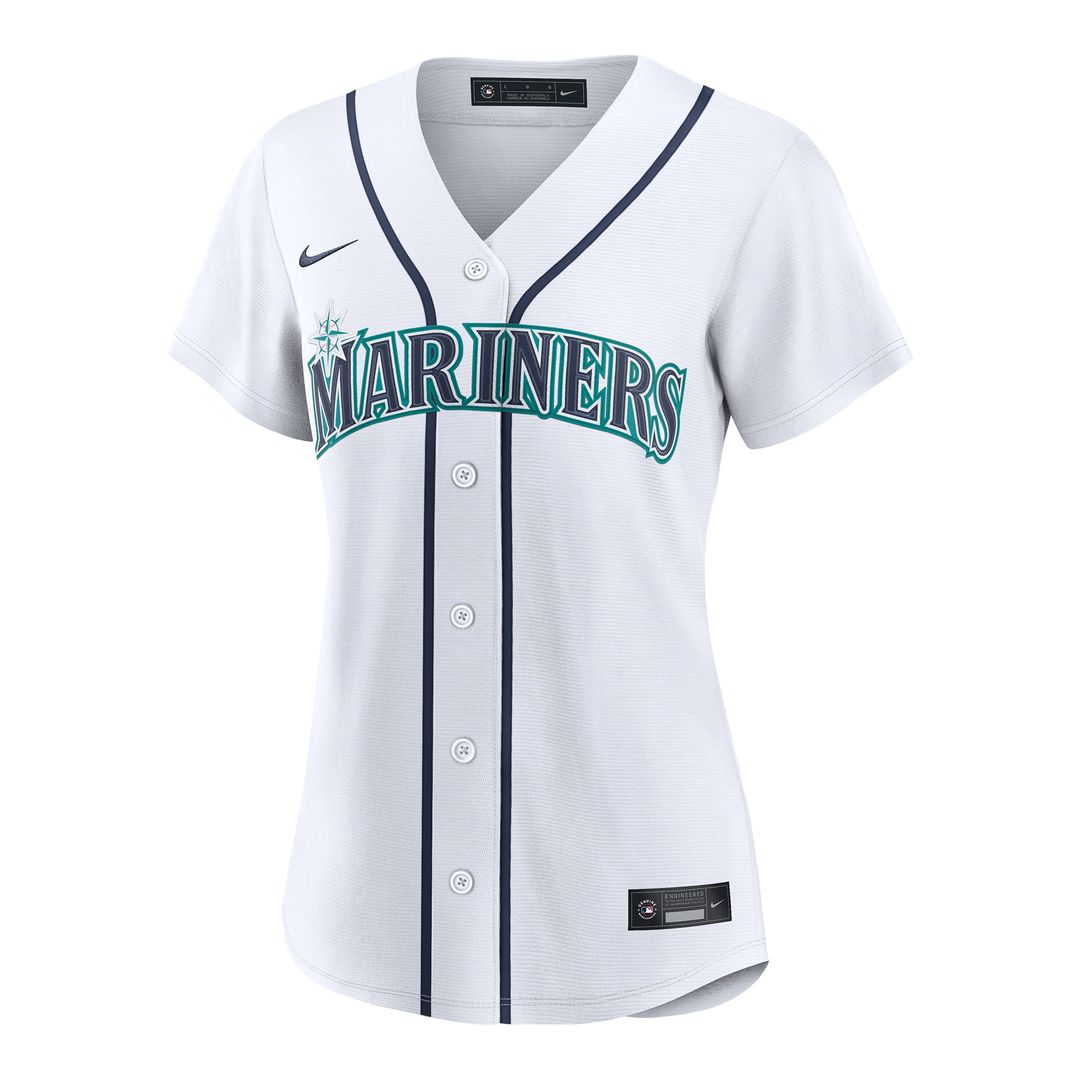 Dominic Canzone Seattle Mariners Women's Home Jersey - White