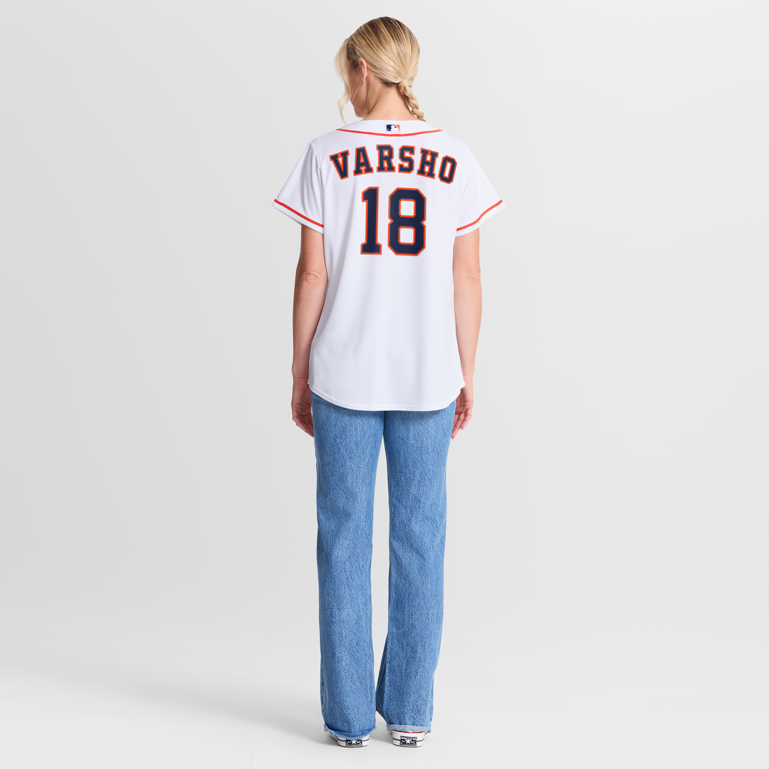 Daulton Varsho Houston Astros Women's Home Jersey - White
