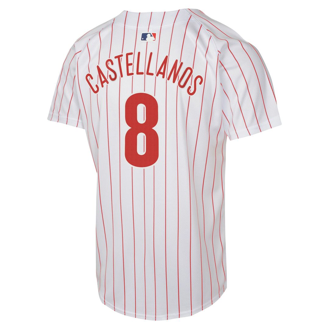Nick Castellanos Philadelphia Phillies Youth Home Jersey - White