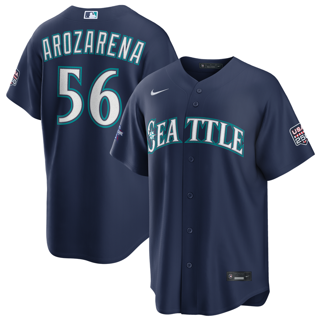 2026 All-Star Game Seattle Mariners Randy Arozarena Navy Jersey