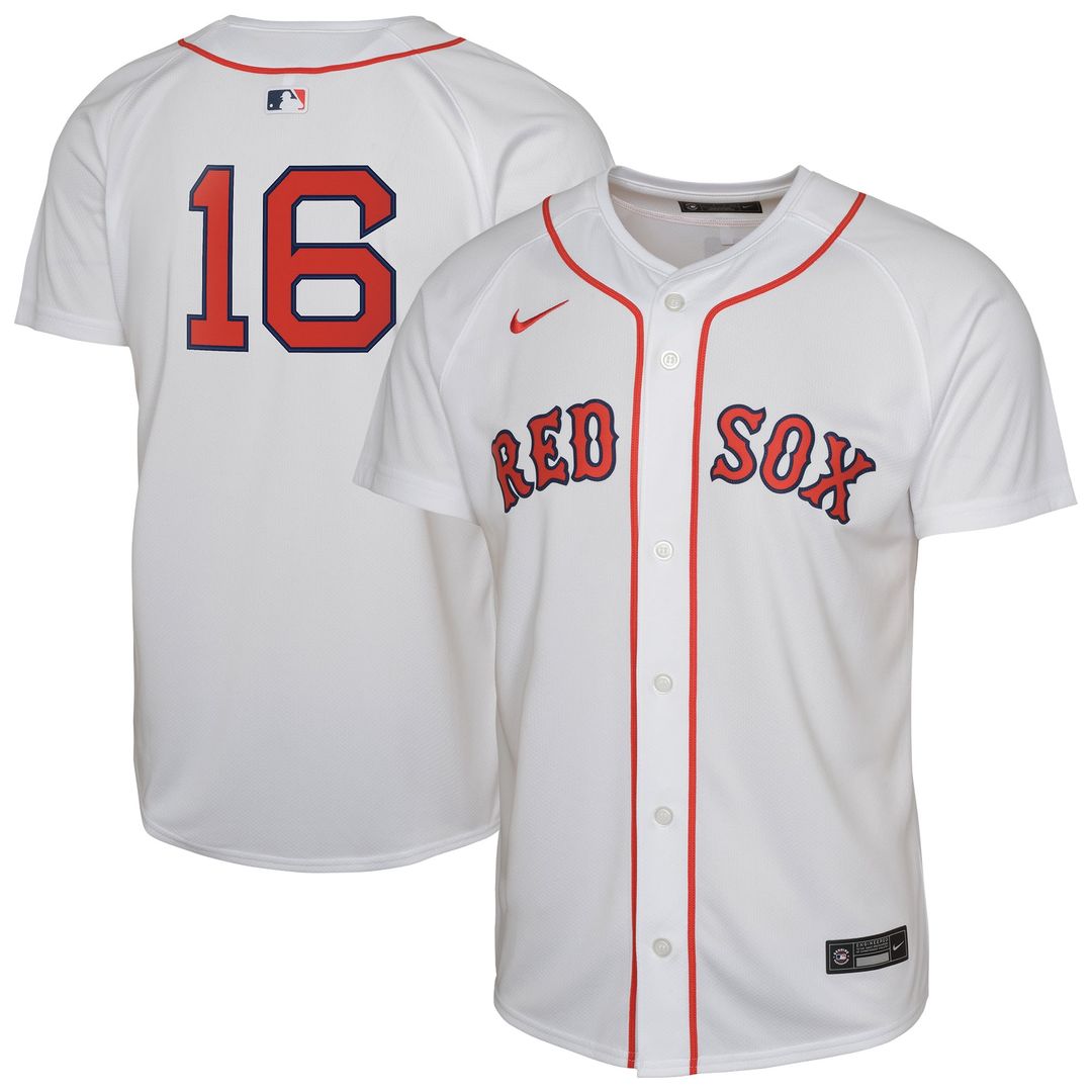 Jarren Duran Boston Red Sox Youth Jersey - White