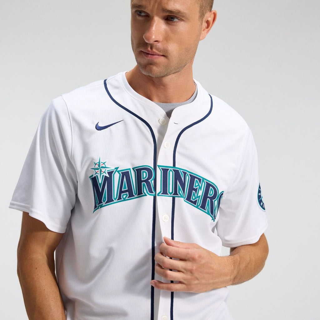 Cal Raleigh Seattle Mariners Home Jersey - White