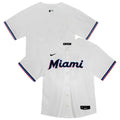 Miami Marlins Youth Home Jersey - White