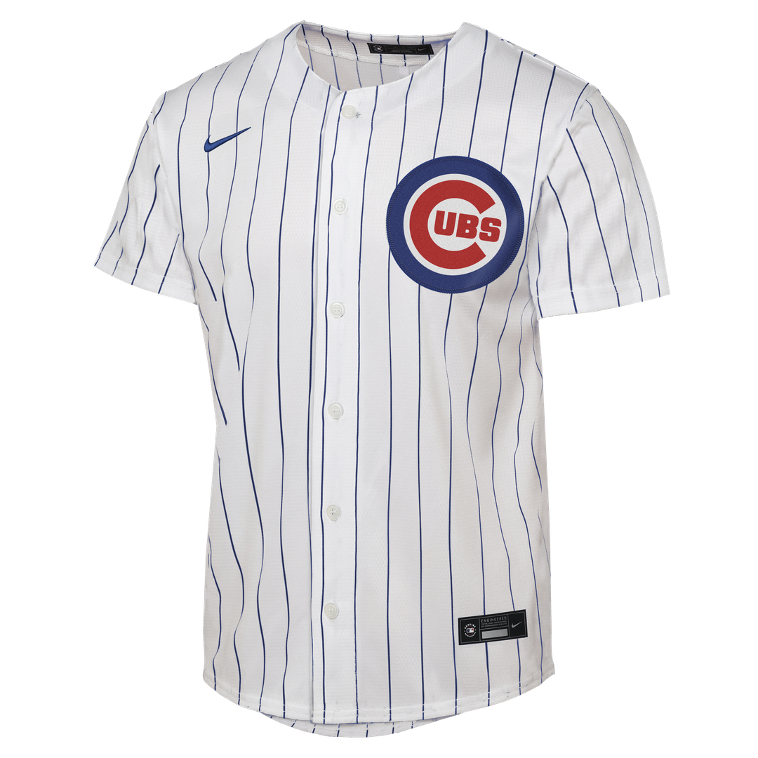 Nico Hoerner Chicago Cubs Youth Home Jersey - White