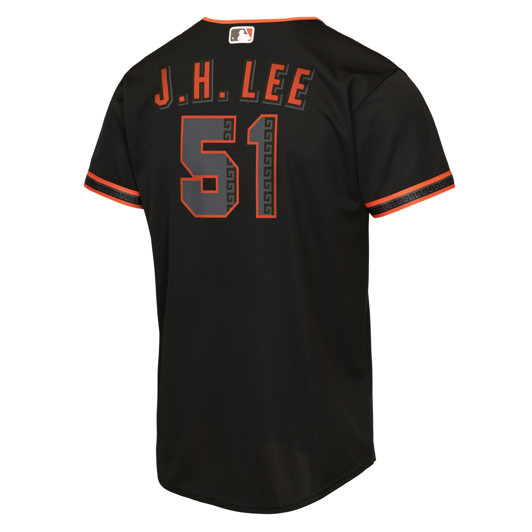 Jung Hoo Lee San Francisco Giants Youth Alternate 2 Jersey - Black