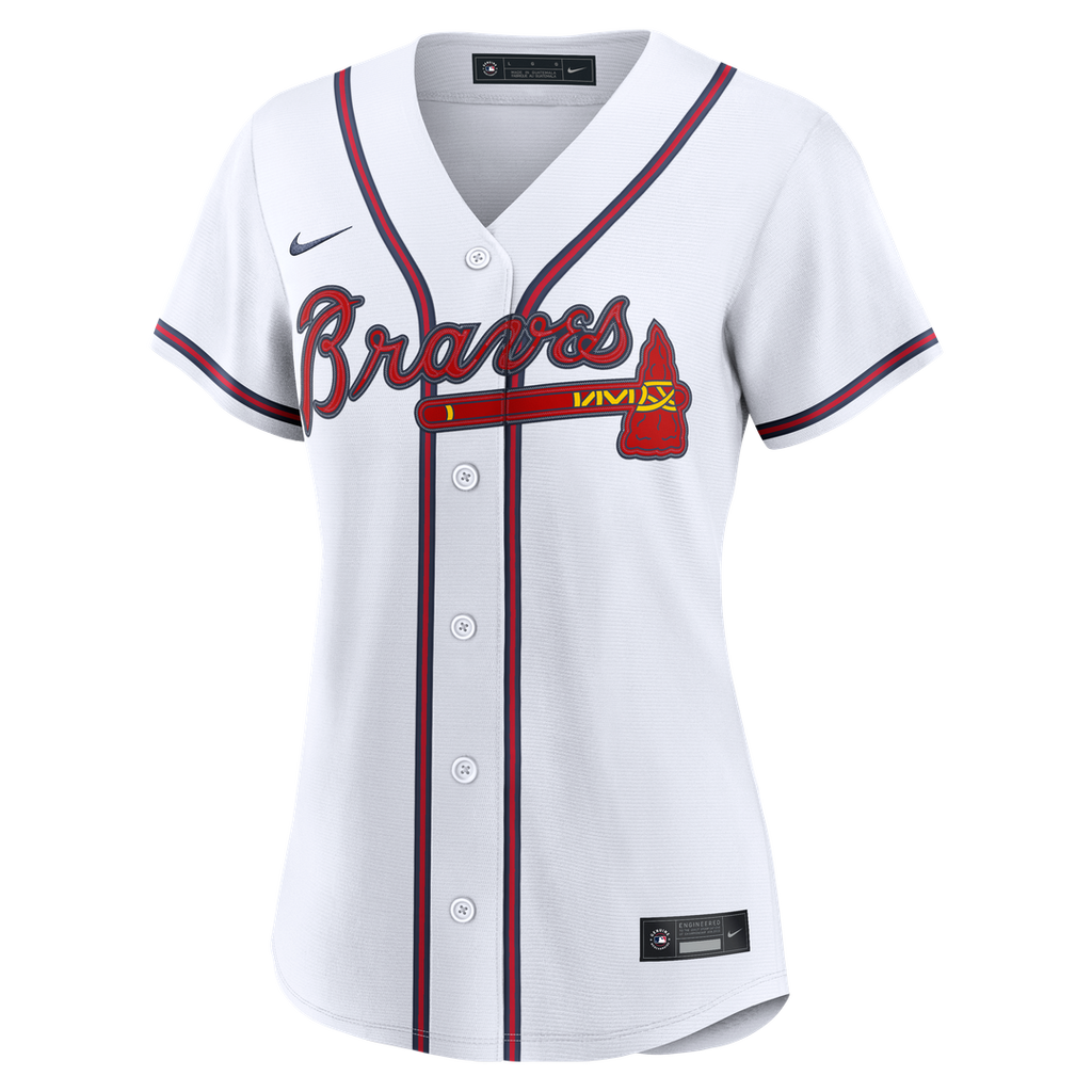 Grant Holmes Atlanta Braves Women's Home Jersey - White