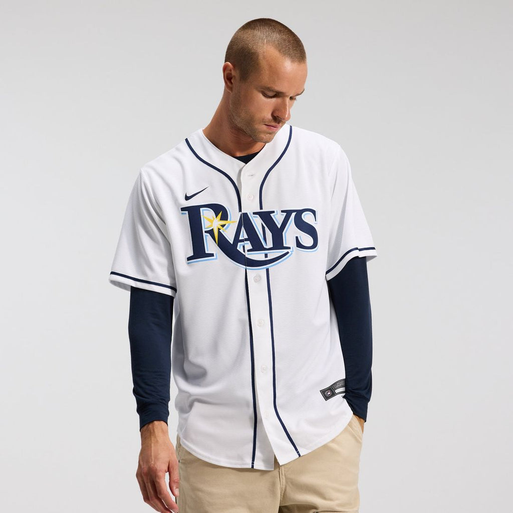 Yandy Díaz Tampa Bay Rays Home Jersey - White