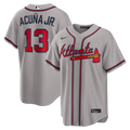 Ronald Acuña Jr. Atlanta Braves Road Jersey - Gray