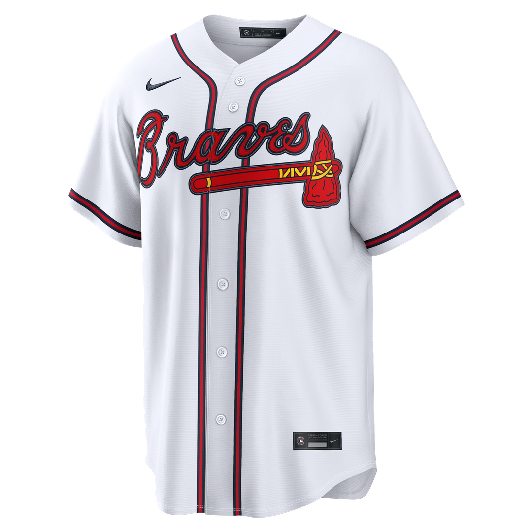 Atlanta Braves Home Stadium Custom Jersey - White