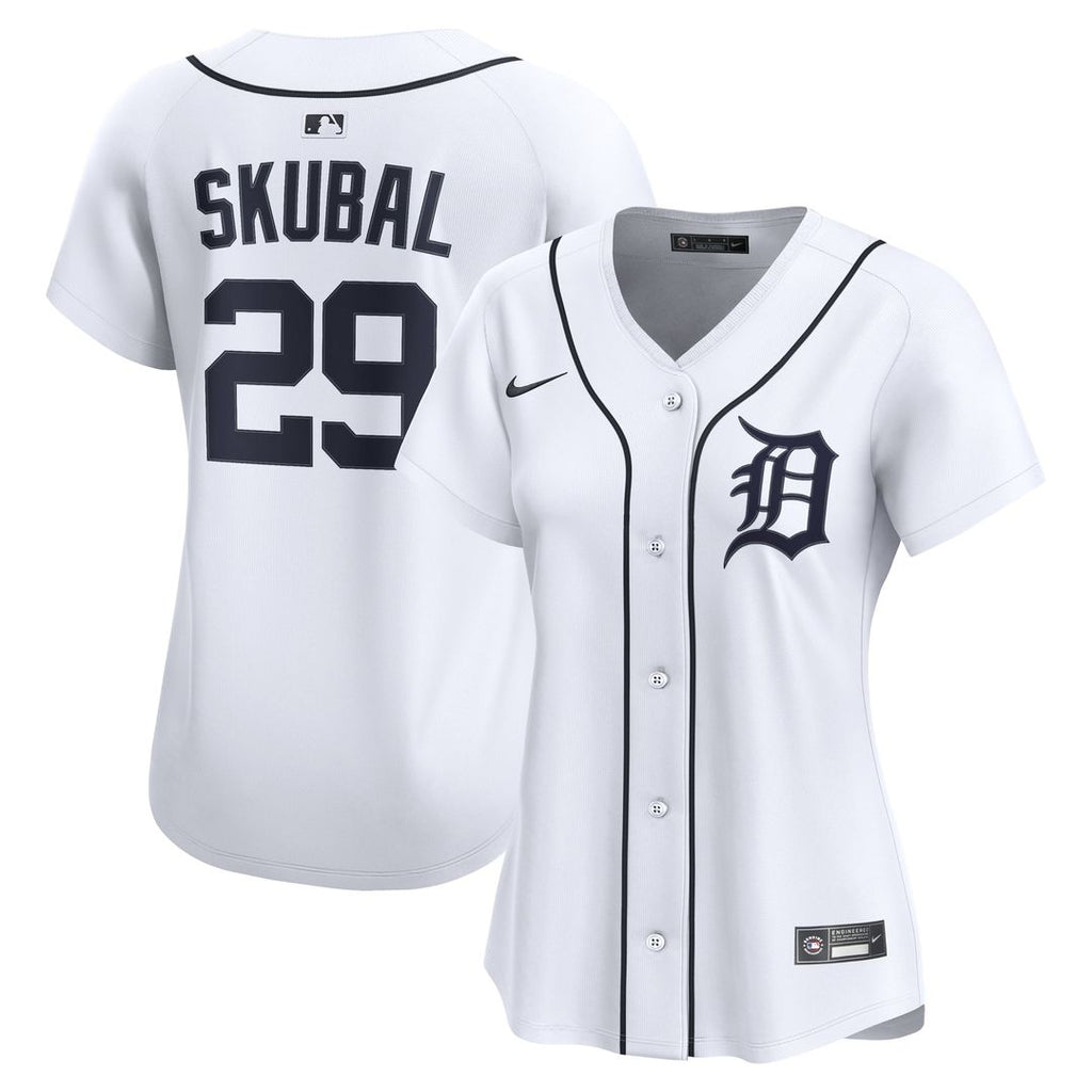 Tarik Skubal Detroit Tigers Women's Home Jersey - White