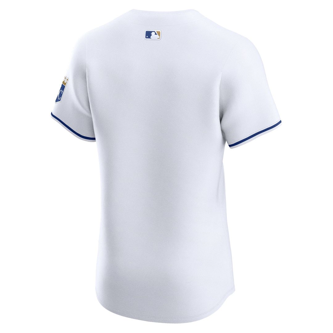 Kansas City Royals Road Elite Patch Jersey - Gray