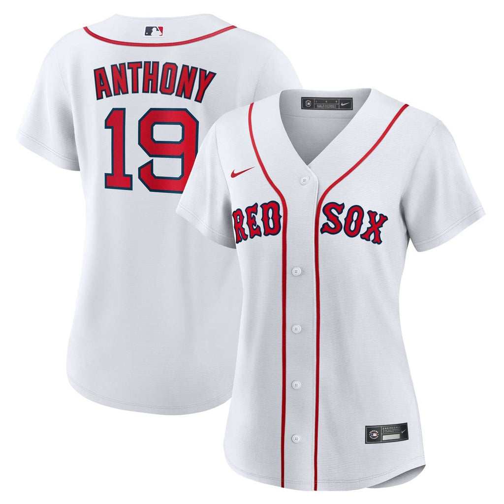 Roman Anthony Boston Red Sox Women's Home Jersey – White