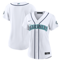 Seattle Mariners Women's Home 50th Season Jersey - White