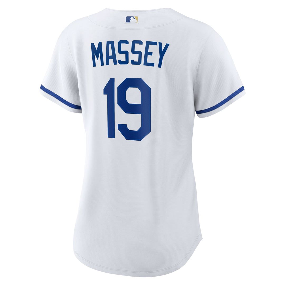 Michael Massey Kansas City Royals Women's Home Jersey - White