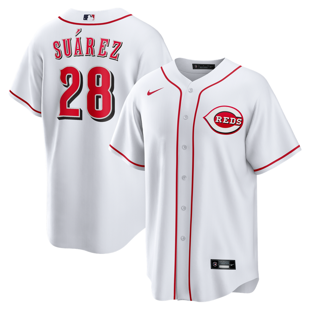 Eugenio Suárez Cincinnati Reds Home Jersey - White