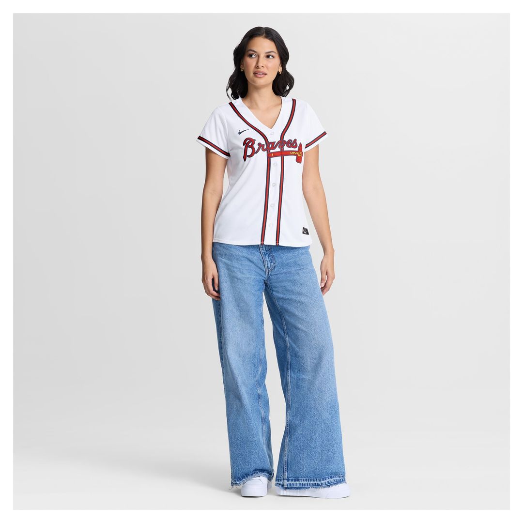 Mauricio Dubón Atlanta Braves Women's Home Jersey - White