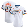 Jose Altuve Houston Astros 2025 Elite Player Jersey - White