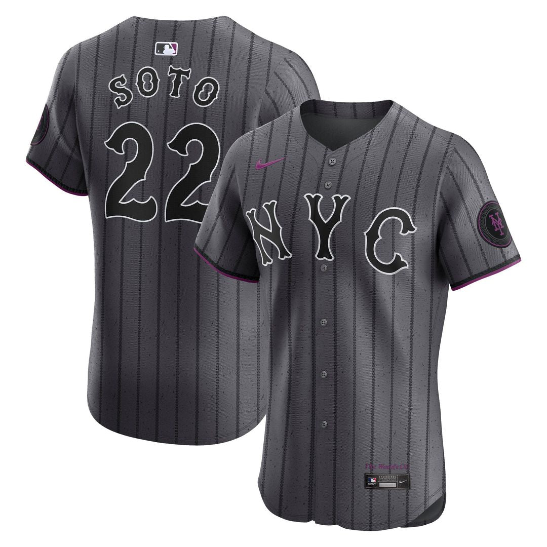 Juan Soto New York Mets Elite Jersey - Gray