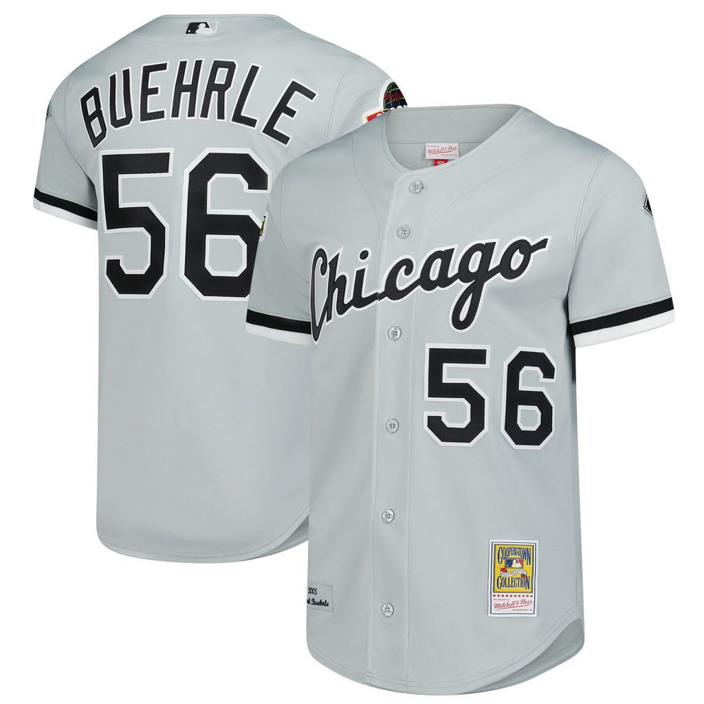 Mark Buehrle Chicago White Sox 2005 Throwback Jersey - Gray