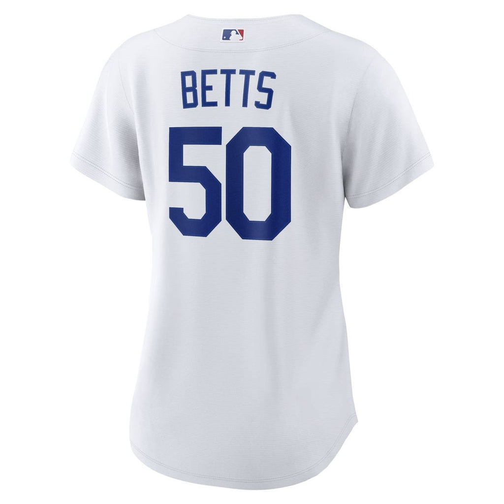 Mookie Betts Los Angeles Dodgers Women's Home Jersey - White