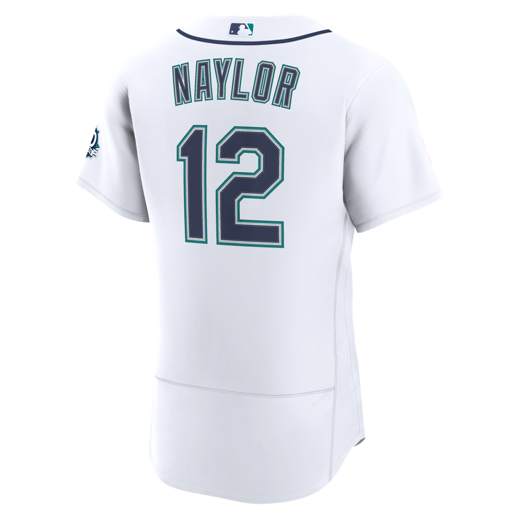 Josh Naylor Seattle Mariners Home 50th Season Jersey - White