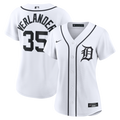 Justin Verlander Detroit Tigers Women's Home Jersey - White