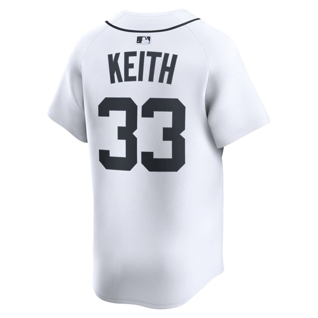 Colt Keith Detroit Tigers Home Jersey - White