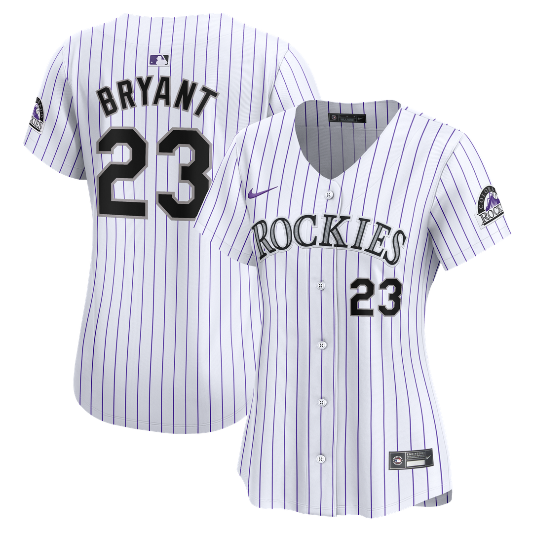 Kris Bryant Colorado Rockies Women's Home Jersey - White