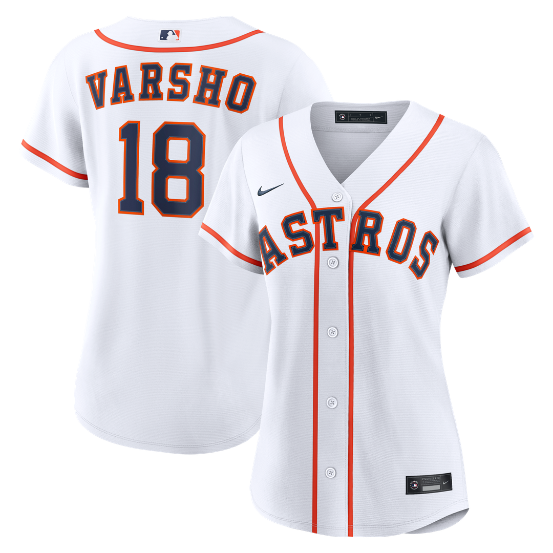 Daulton Varsho Houston Astros Women's Home Jersey - White