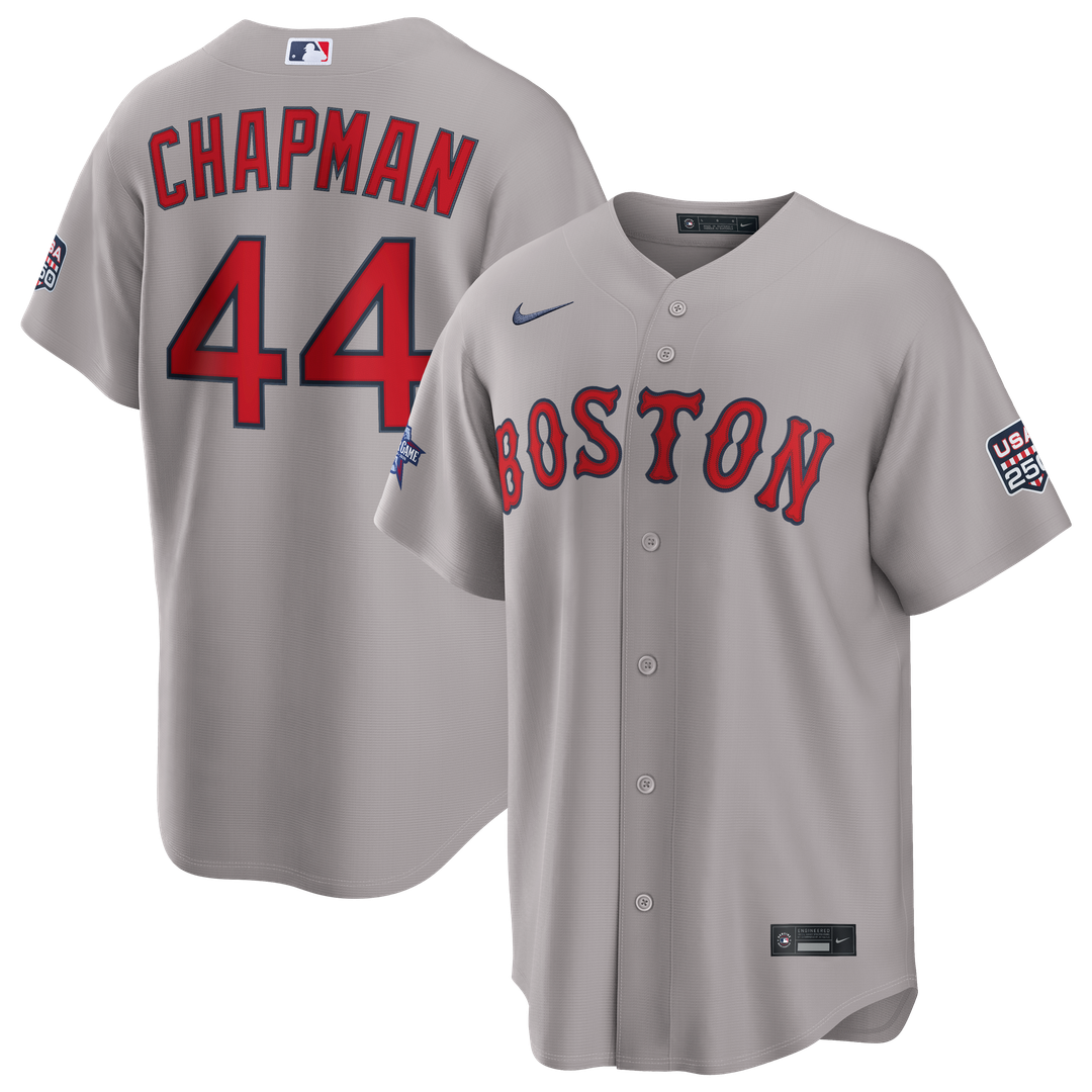 2026 All-Star Game Boston Red Sox Aroldis Chapman Gray Jersey
