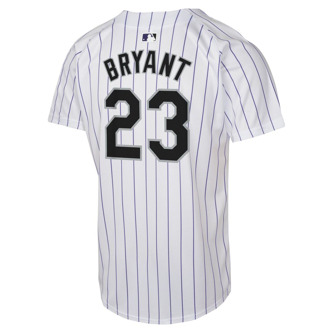 Kris Bryant Colorado Rockies Youth Home Jersey - White