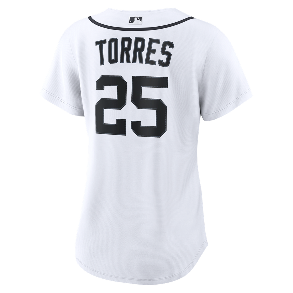 Gleyber Torres Detroit Tigers Women's Home Jersey - White