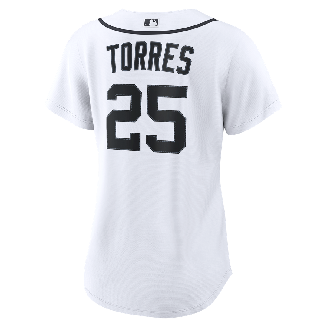 Gleyber Torres Detroit Tigers Women's Home Jersey - White