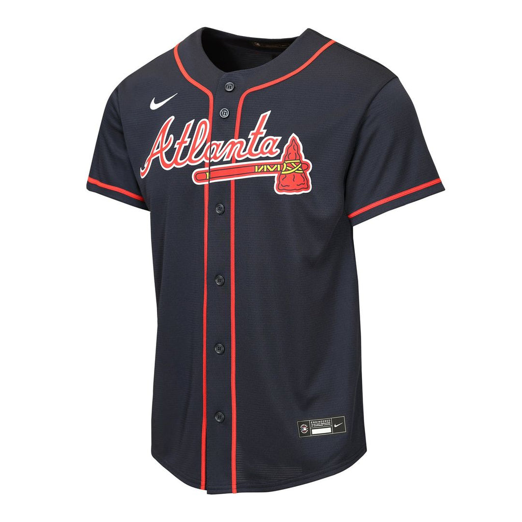 Atlanta Braves Youth Alternate Jersey - Red