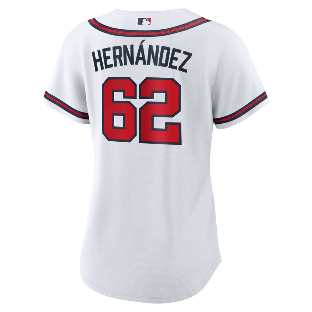 Daysbel Hernandez Atlanta Braves Women's Home Jersey - White