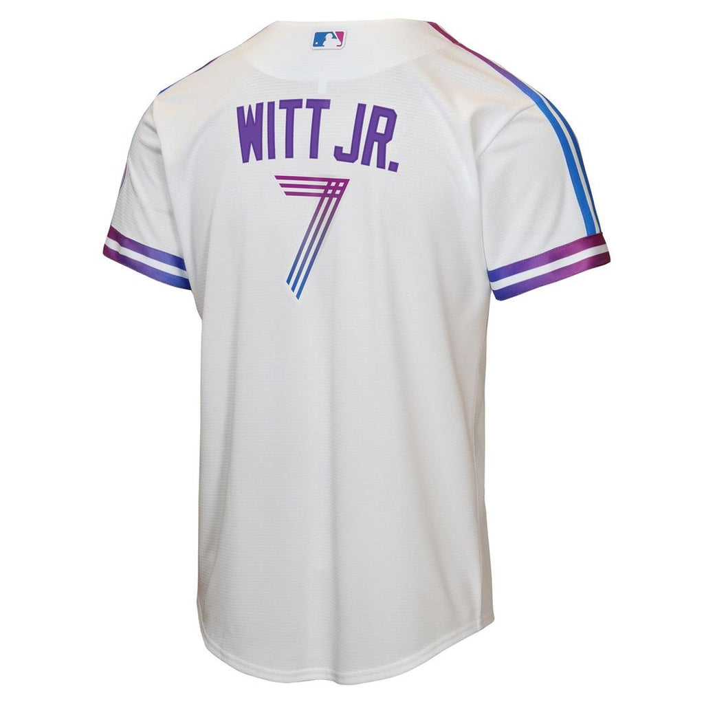 Bobby Witt Jr. Kansas City Royals Youth 2026 Jersey - White
