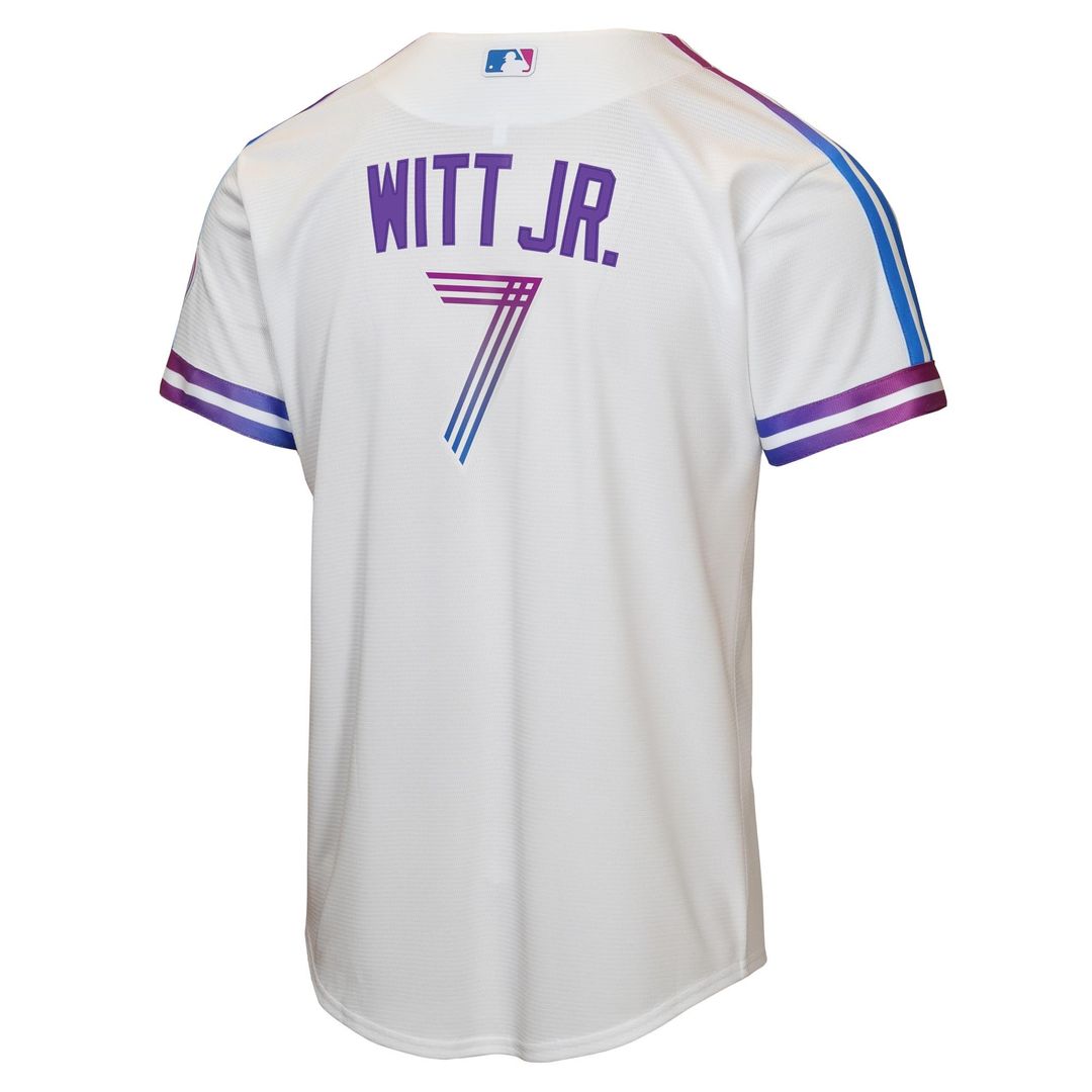 Bobby Witt Jr. Kansas City Royals Youth 2026 Jersey - White