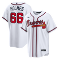 Grant Holmes Atlanta Braves Home Jersey - White