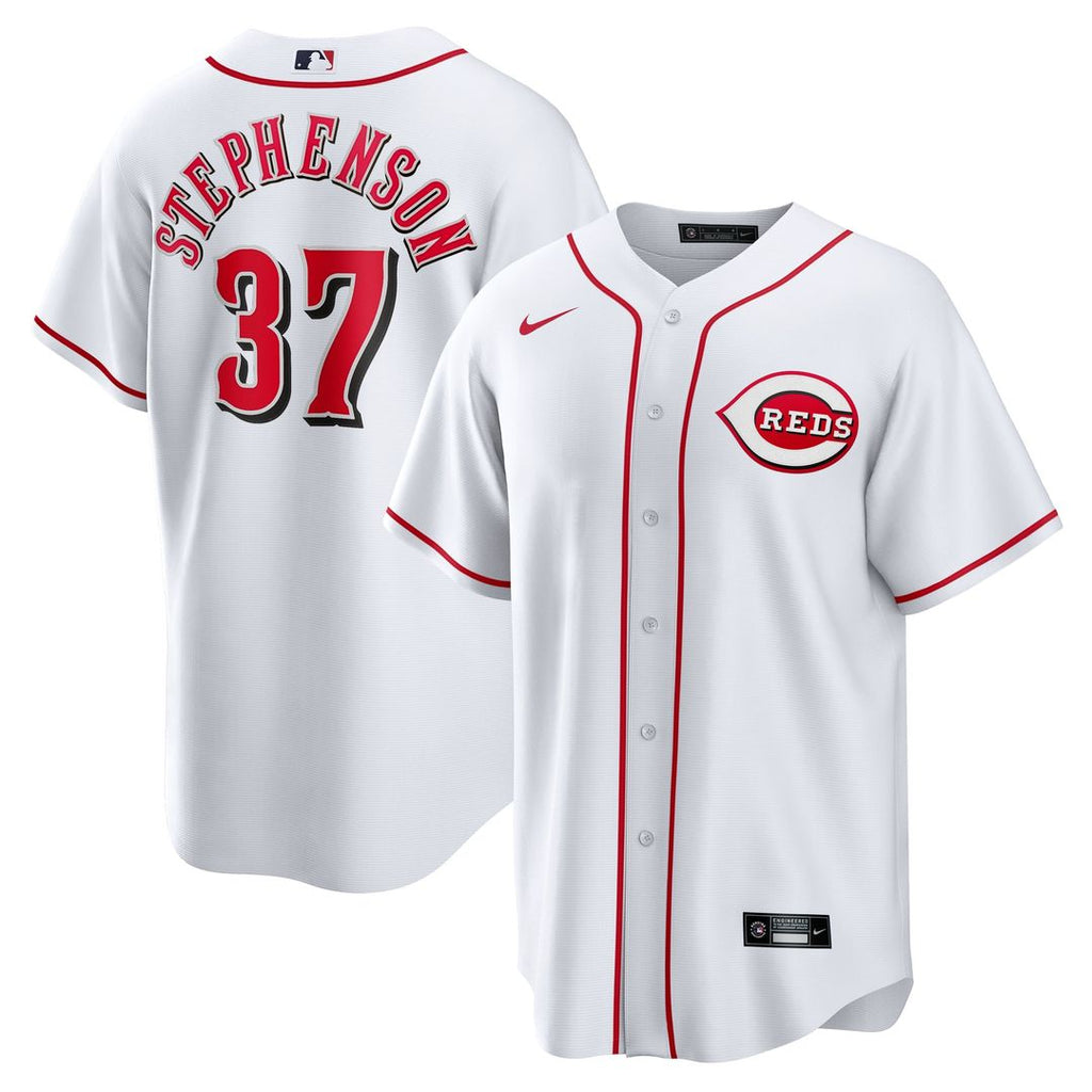 Tyler Stephenson Cincinnati Reds Home Jersey - White