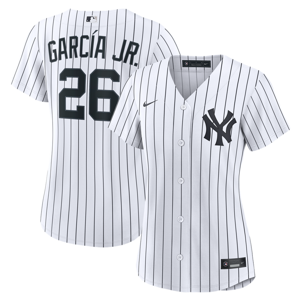 Luis García Jr. New York Yankees Women's Home Jersey - White